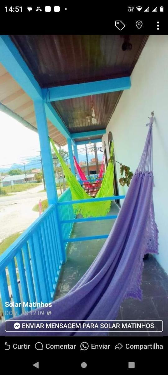 Pousada Paraiso No Mar Hotel Матинос Екстериор снимка