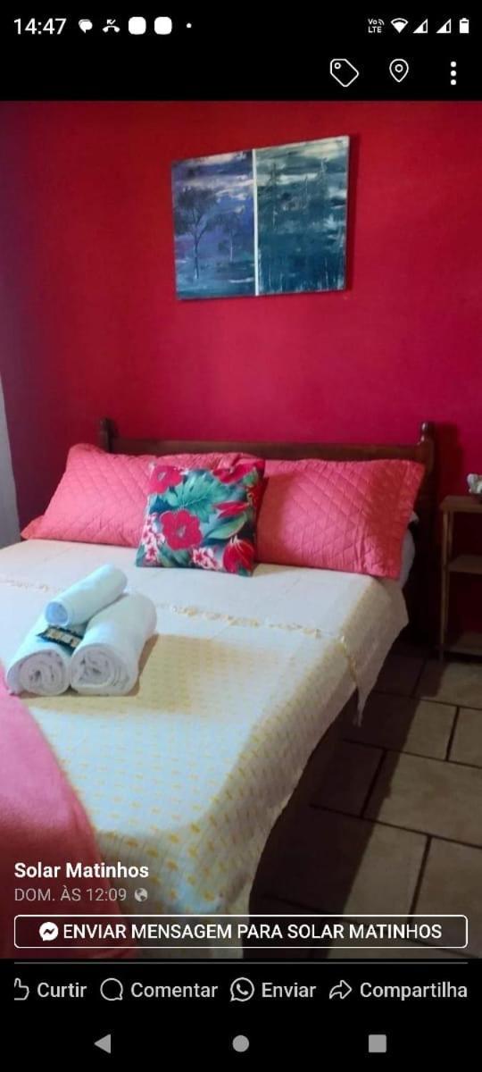 Pousada Paraiso No Mar Hotel Матинос Екстериор снимка